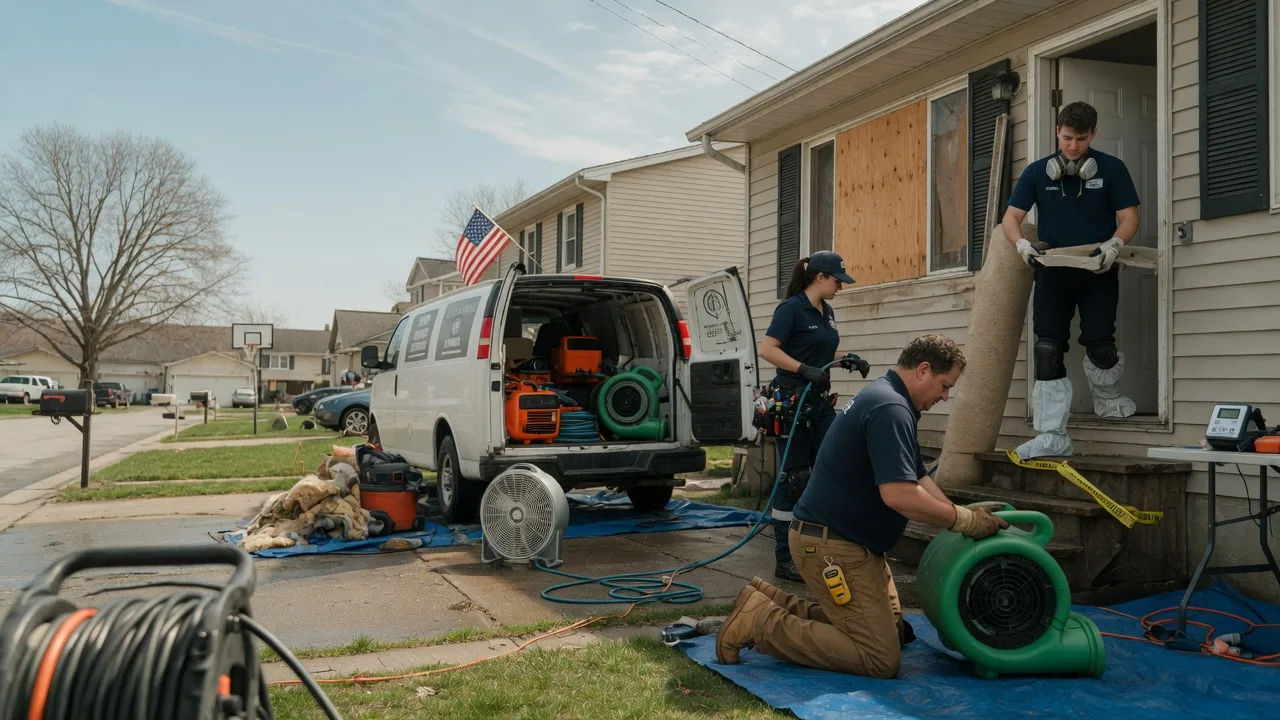 Water Damage Restoration in Brant, MI near me